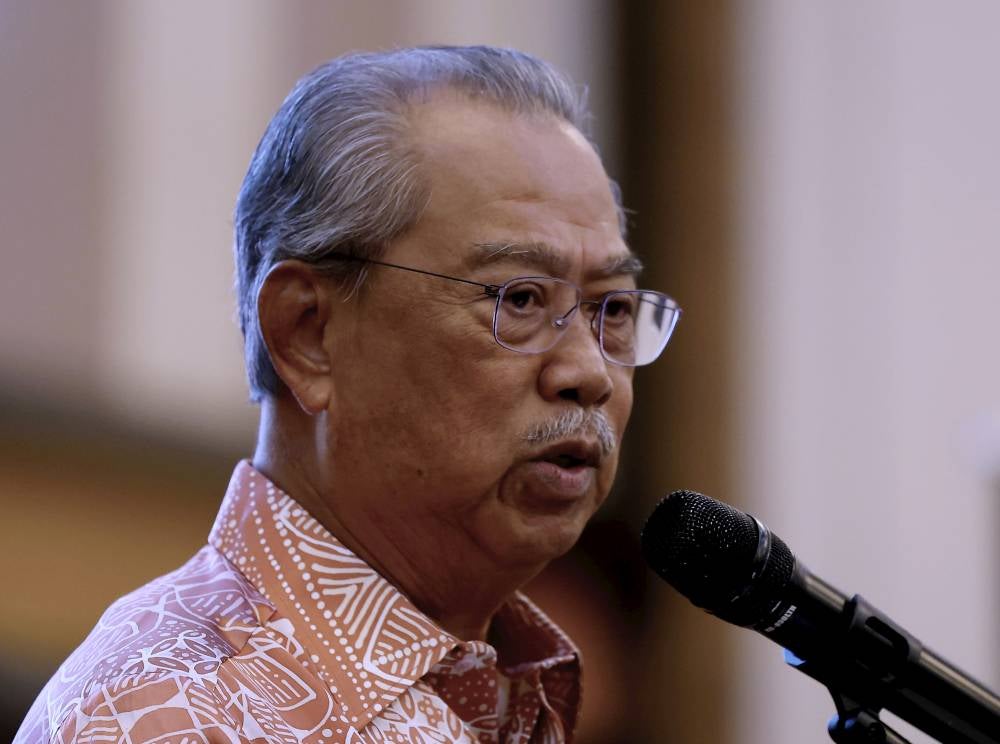 Perikatan Nasional (PN) Chairman Tan Sri Muhyiddin Yassin