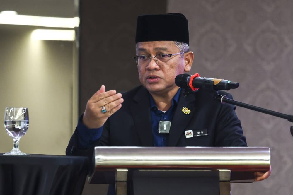 Minister in the Prime Minister's Department (Religious Affairs) Datuk Mohd Na'im Mokhtar. BERNAMA FILE PIX