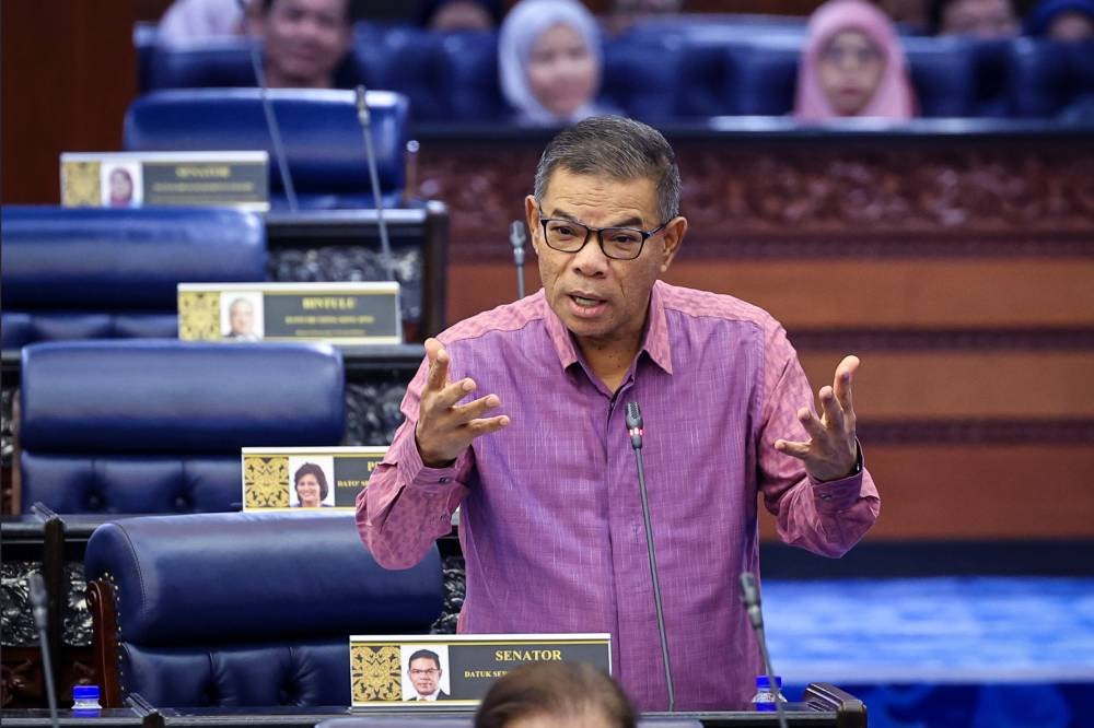 Home Affairs Minister Datuk Seri Saifuddin Nasution Ismail. Photo by Bernama