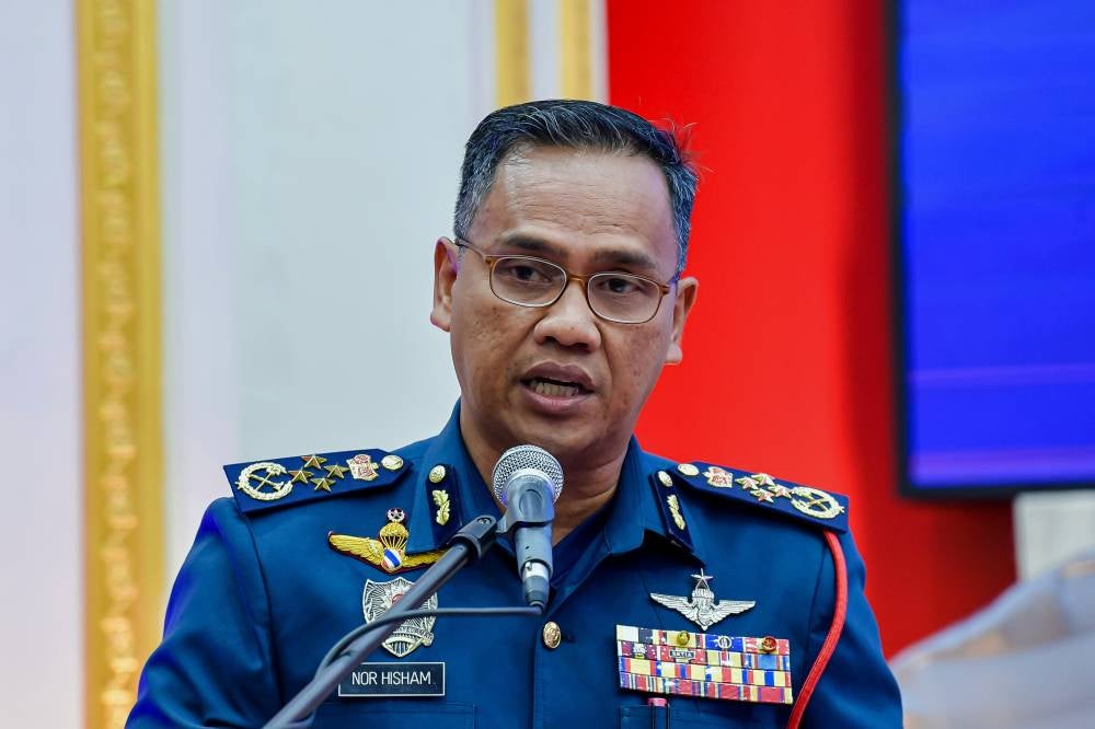 Malaysian Fire and Rescue Department director-general Datuk Seri Nor Hisham Mohammad. Photo by Bernama