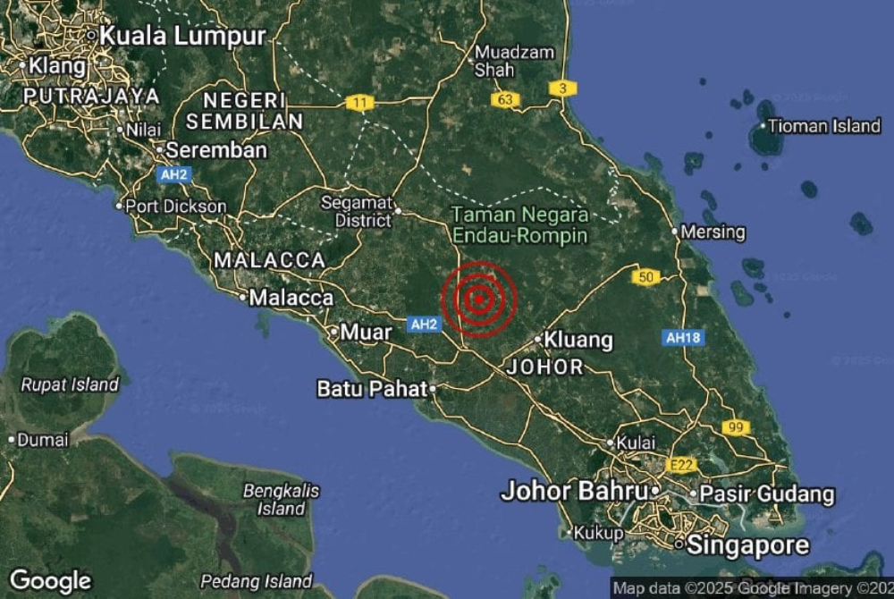 While Malaysia rarely experiences earthquakes of any significance, the event was not entirely unprecedented. Photo source: Met Malaysia