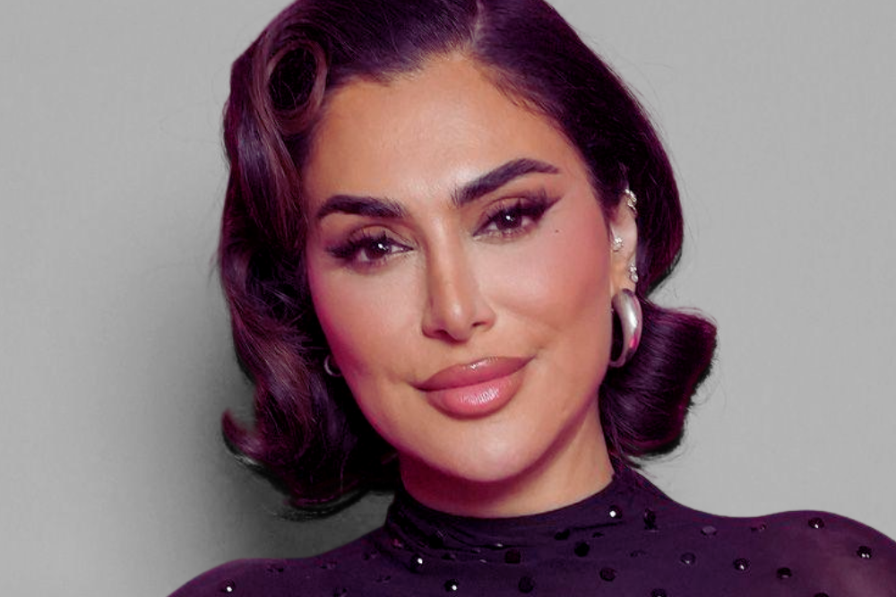 Huda Kattan founder of Huda Beauty.