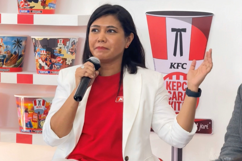 Chief Marketing Officer KFC Malaysia, Hanim Mazam.