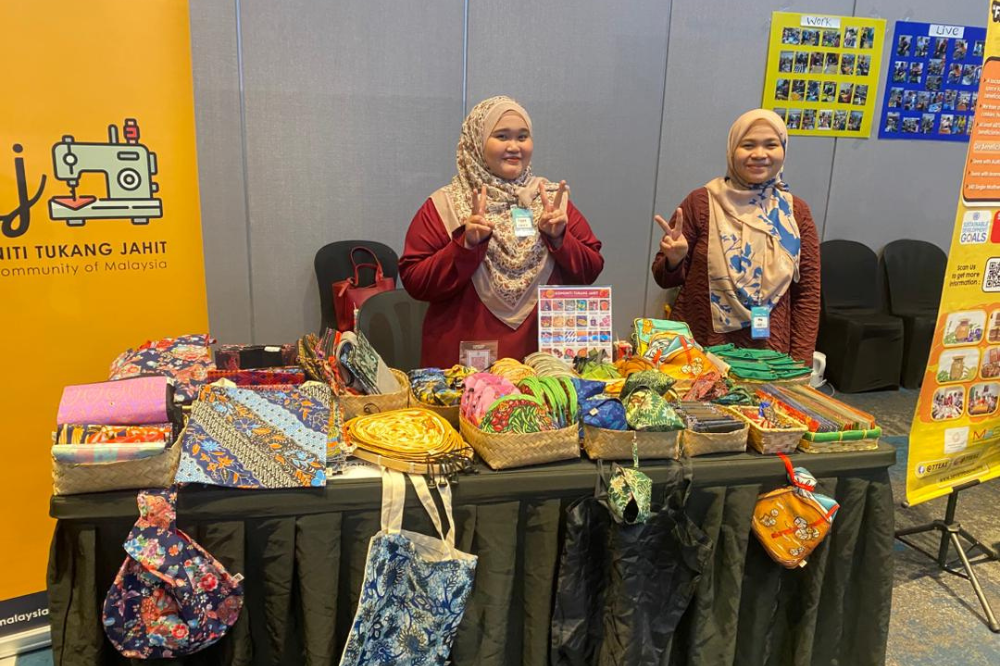 One of the exhibition booths at the Asean Green Skills Fair 2025, held at IOI Grand Convention & Exhibition Centre, Putrajaya.