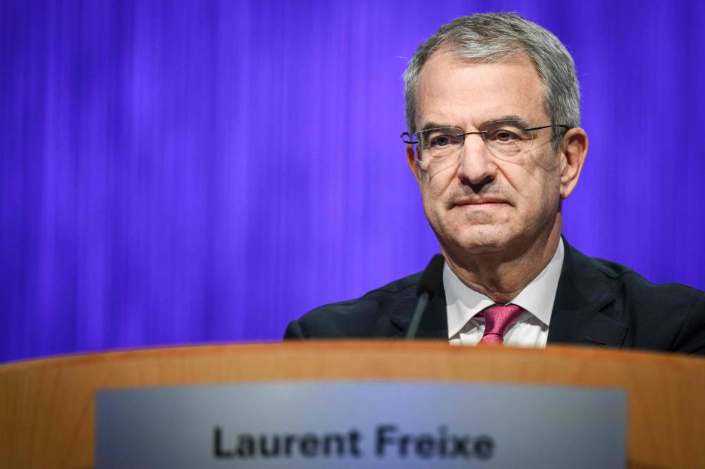 Swiss food giant Nestle announced on Sept 1, 2025 it had dismissed Laurent Freixe as chief executive with immediate effect over an "undisclosed romantic relationship with a direct subordinate". - (Photo by GABRIEL MONNET / AFP)
