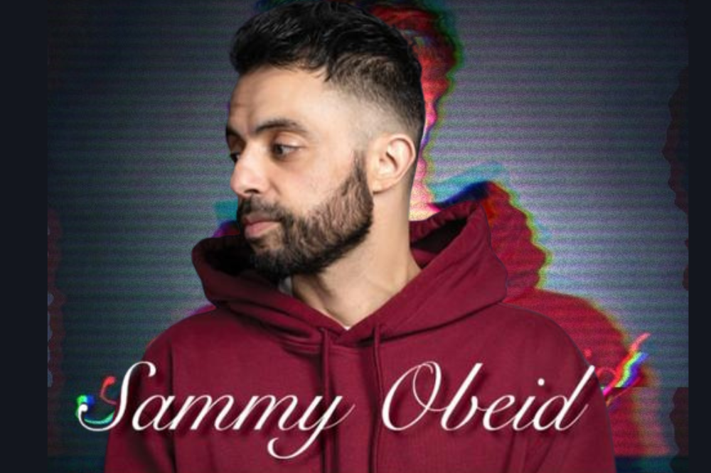 American comedian Sammy Obeid’s stand-up show in Singapore was cancelled five days before it was meant to take place. Photo: Instagram/edited in Canva.