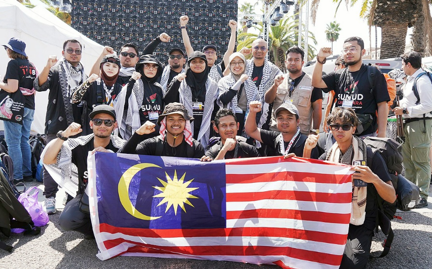 The Global Sumud Flotilla (GSF) aims to open humanitarian corridors and press for an immediate end to attacks on Gaza. Photo source: BERNAMA.