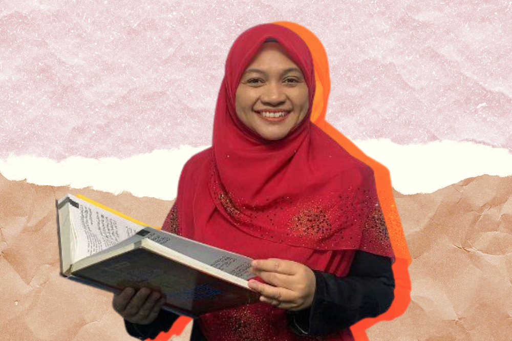 Independent preacher Asmak Hussin. - Photo source: X / @asmak_husin (Edited via Canva)