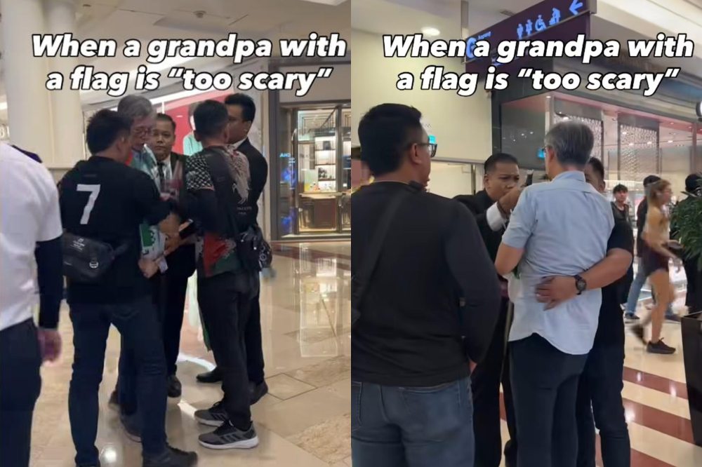 Tian Chua said the response by some officers reflected poorly on the mall’s image. Photo source: Instagram / @umi/irahstories. Edited via Canva.