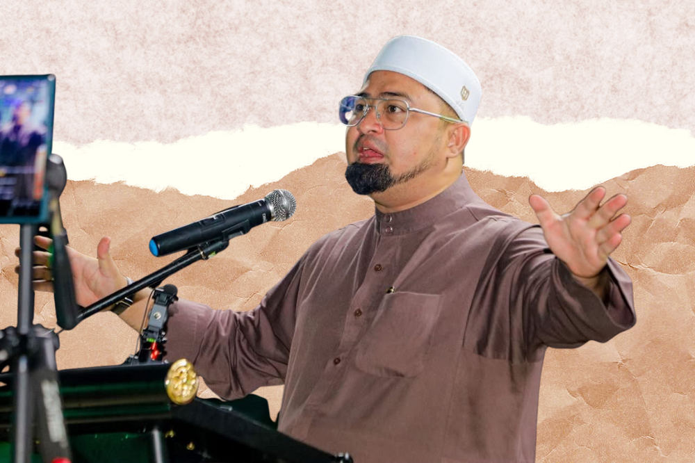 Selangor Pas Youth Chief Mohamed Sukri Omar has called on Suria KLCC’s management to apologise publicly to Tian Chua. Photo source: Facebook / @Mohamed Sukri Omar, edited via Canva.