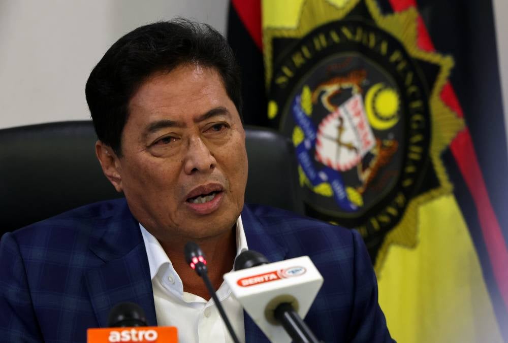 MACC chief commissioner Tan Sri Azam Baki during an interview session with the media in conjunction with MACC's 58th anniversary at its office, yesterday. - Photo by Bernama