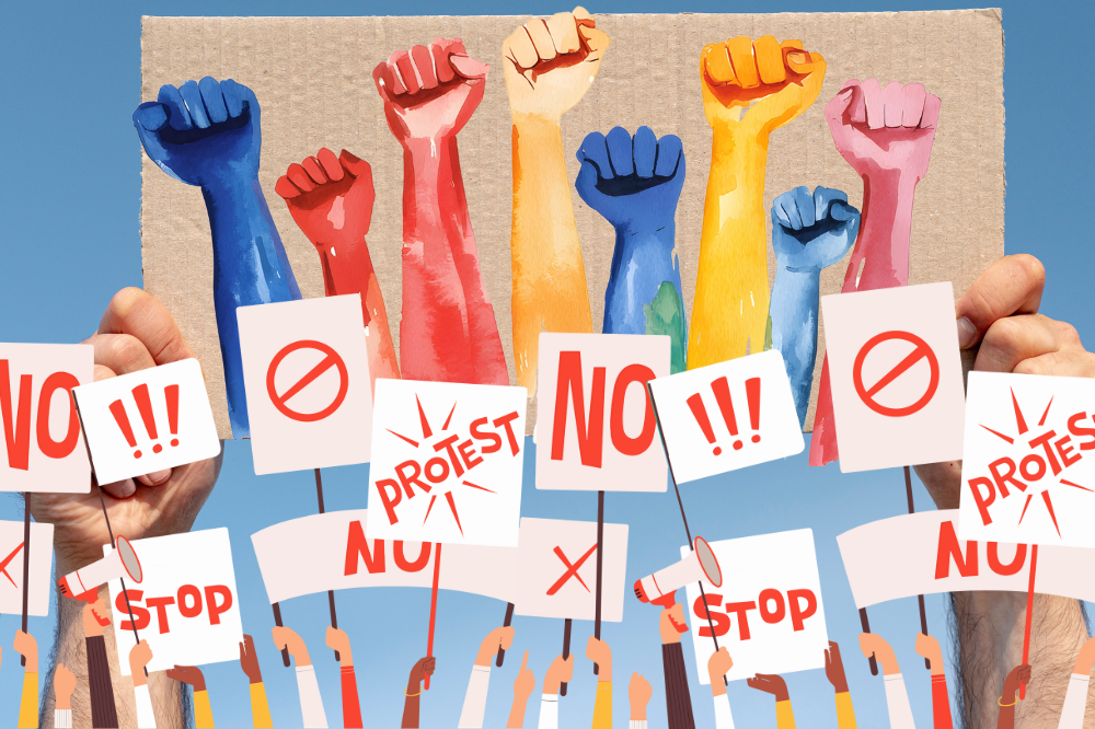 When a government suppresses voices, the public's emotions converge, and that emotion becomes action. - CANVA 