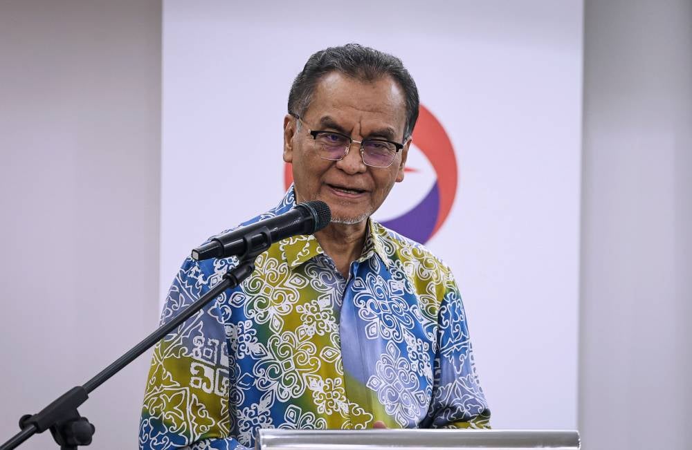 Health Minister Datuk Seri Dr Dzulkefly Ahmad delivering his speech at the launching of PUSRAWI Hospital celebration of World Breastfeeding Week 2025 today. - Photo by Bernama