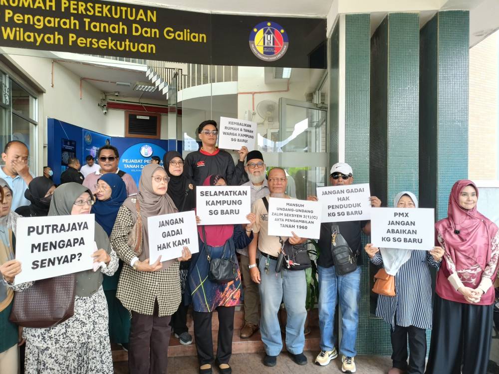 While most flat owners accepted the package, a smaller group of terrace-house owners rejected it. - FILE PIX