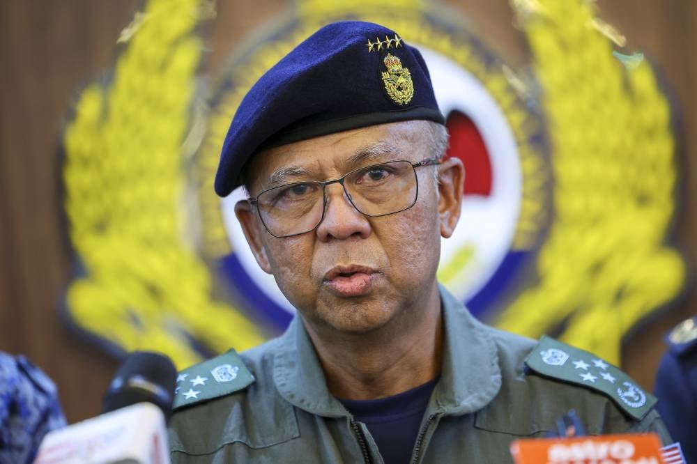 RMAF Chief General Datuk Seri Muhamad Norazlan Aris said that an RMAF Board of Inquiry probe found that the crash with a heron on the runway had caused the failure of the aircraft's left engine. Bernama FILE PIX