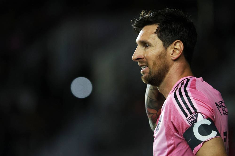 Inter Miami's Argentine forward #10 Lionel Messi. AFP FILE PIX