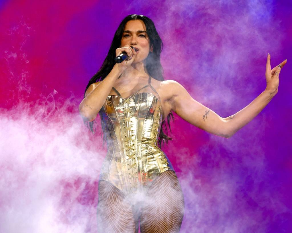 Dua Lipa performs onstage at Madison Square Garden on Sept 20 in New York City. - (Photo by Arturo Holmes / Getty Images via AFP)