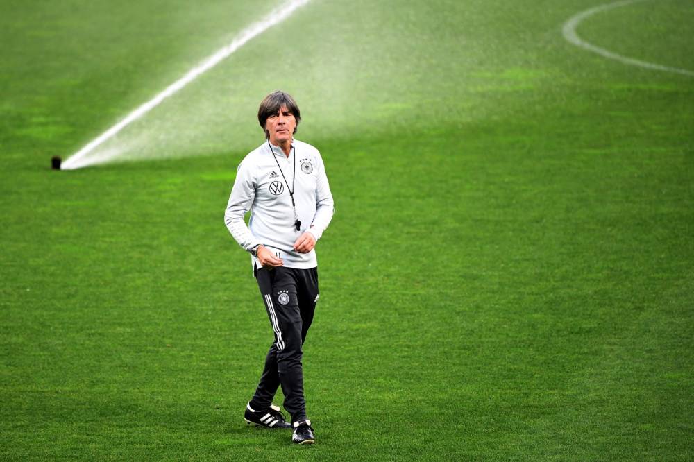 Former Germany coach Joachim Löw has criticised the proposal to extend the World Cup to 64 teams in 2030. (Photo by SERGEI SUPINSKY / AFP)