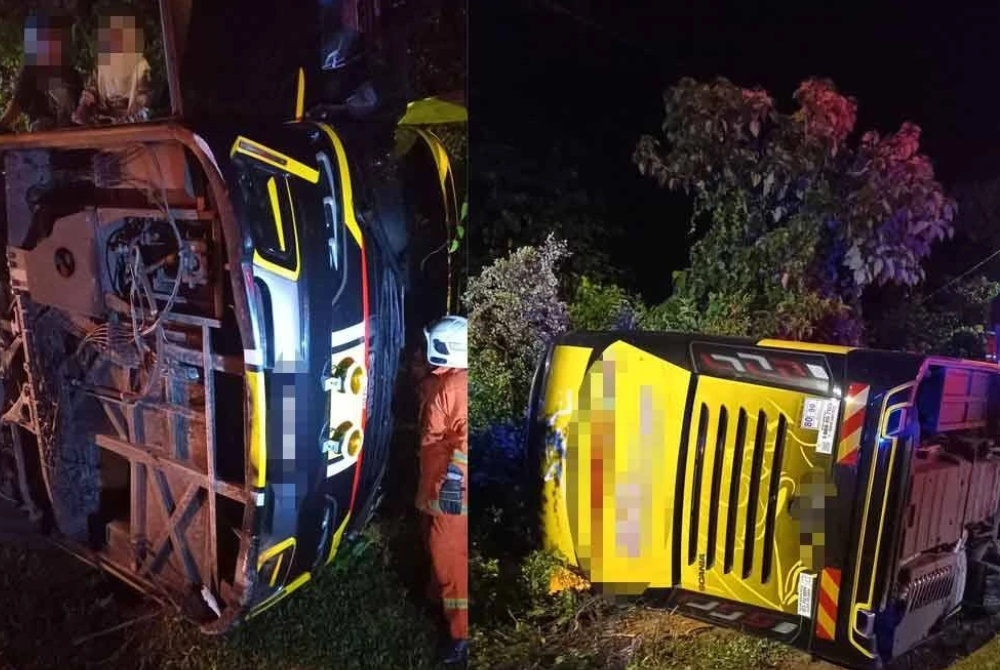 The Kelantan Fire and Rescue Department (JBPM) said it received an emergency call through the MERS system at 5.30am from a member of the public. - Photo courtesy of JBPM