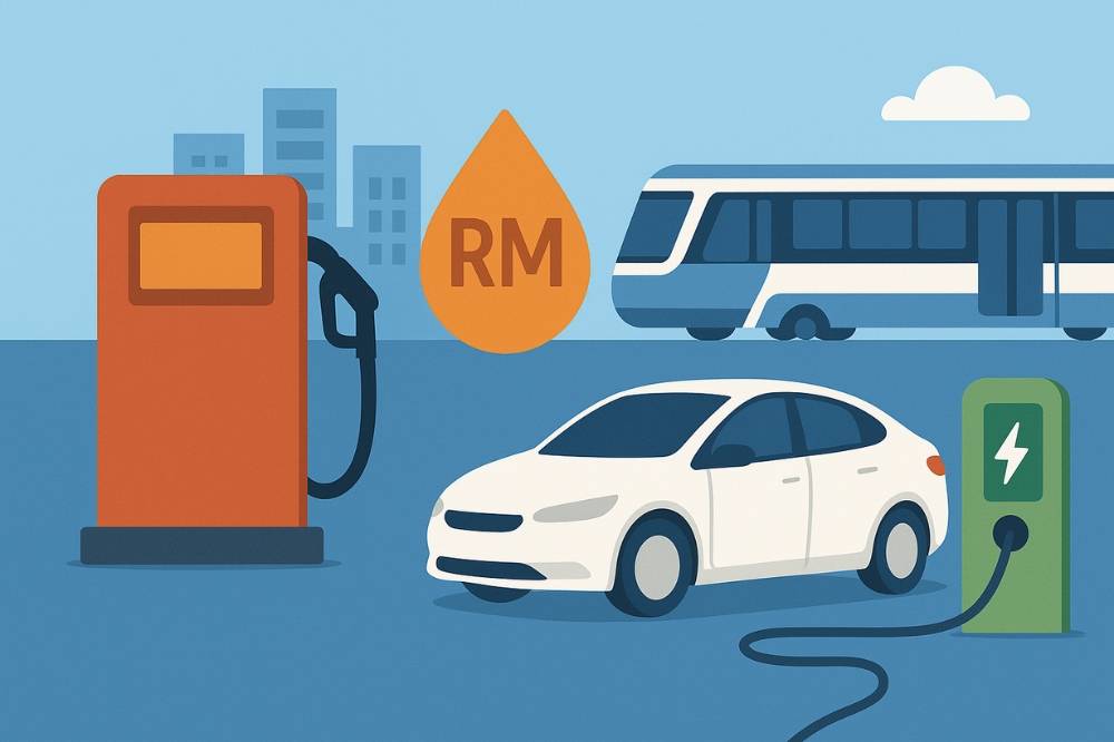 Ahead of Budget 2026, experts urged balancing affordable fuel relief with long-term investments in EVs and public transport. Photo: Generated via ChatGPT