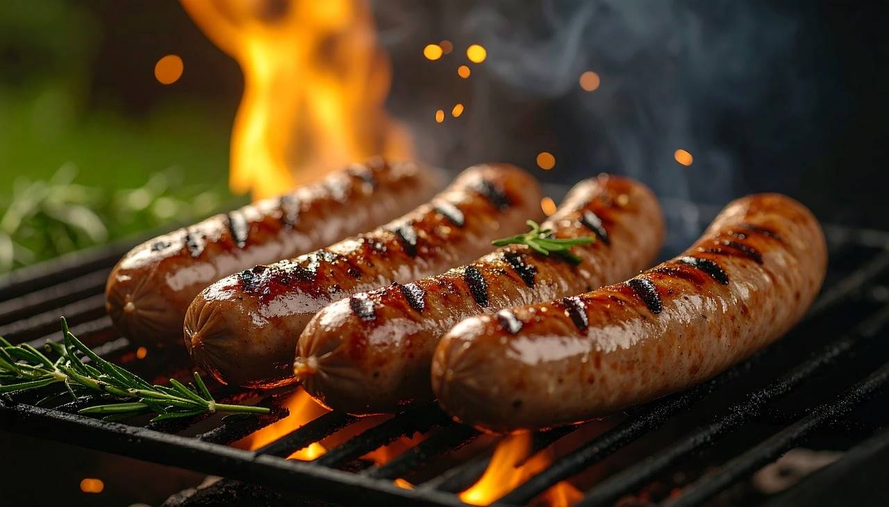 A man with a knife in his hand unsuccessfully attempted to steal a sausage in the north-eastern German city of Rostock. Photo for illustrative purposes only - Pixabay