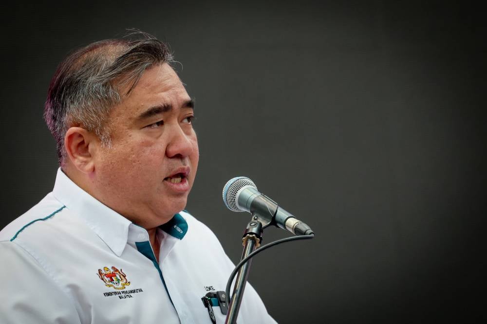 Transport Minister Anthony Loke - Bernama FILE PIX