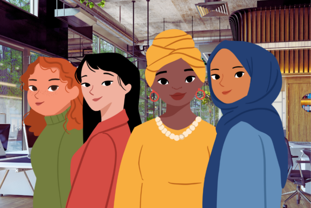 Malaysian women have achieved educational parity, with the Education Attainment Sub-Index surpassing a score of 1 at 1.071 in 2023, paving the way for greater participation in the workforce.. - Photo illustrated by Sinar Daily