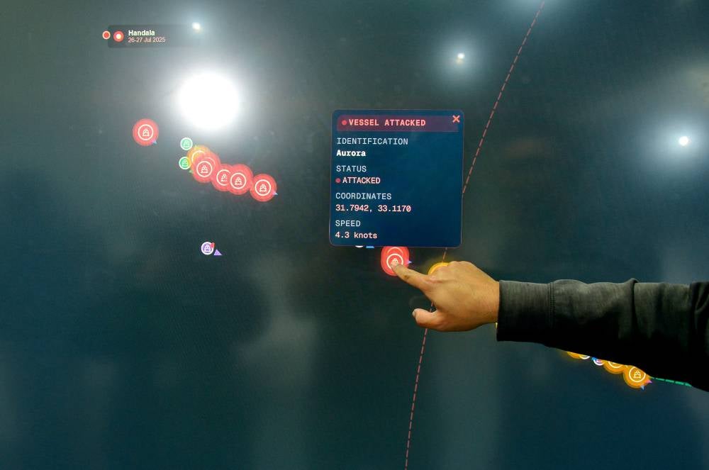The Sumud Nusantara Control Centre (SNCC) is actively updating the latest status of the Global Sumud Flotilla (GSF) voyage as well as information on Malaysians who were intercepted and lost contact while en route to Gaza. Photo by Bernama.
