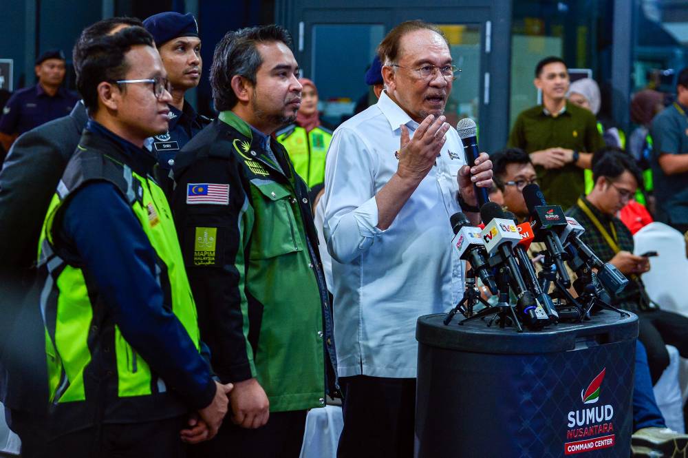 Anwar said neither his team nor the GSF Secretariat had received any response from Israel regarding the reasons for intercepting and detaining the flotilla participants. - Bernama photo
