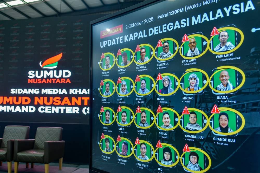 Dir Kheizwan is among five lawyers from CENTHRA currently stationed in Amman, Jordan, working to ensure that all Malaysian nationals detained by the Israeli regime receive transparent and fair legal protection. - Bernama photo