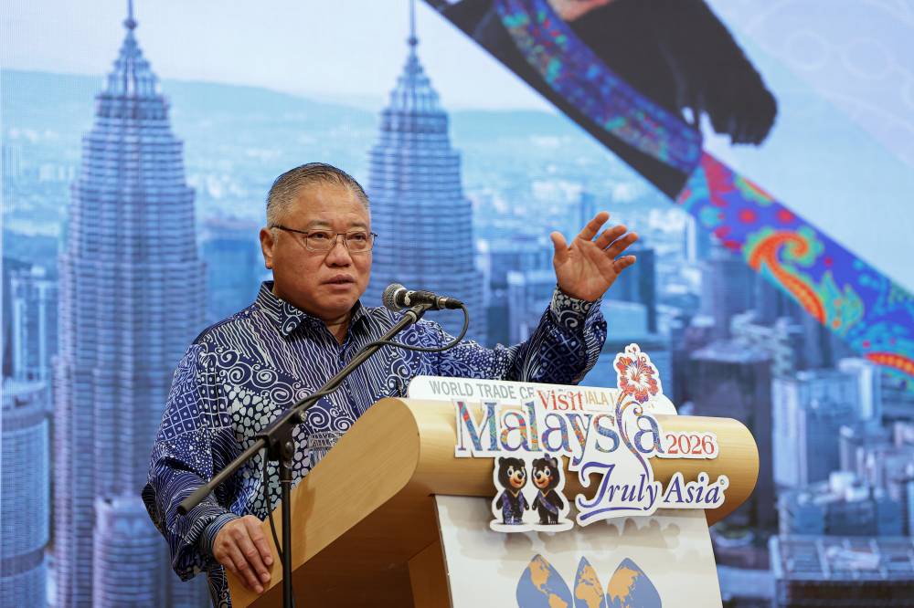 Tourism, Arts and Culture Minister Datuk Seri Tiong King Sing. Photo: BERNAMA