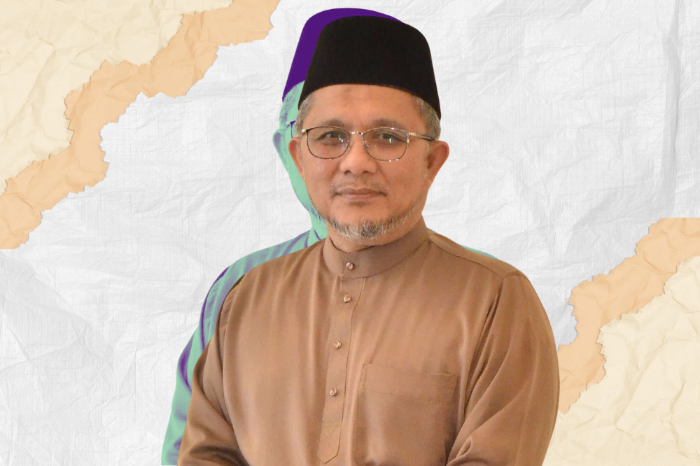 Pahang Mufti Datuk Dr Asmadi Mohamed Naim. Photo: Portal Wakaf Pahang, Edited via CANVA