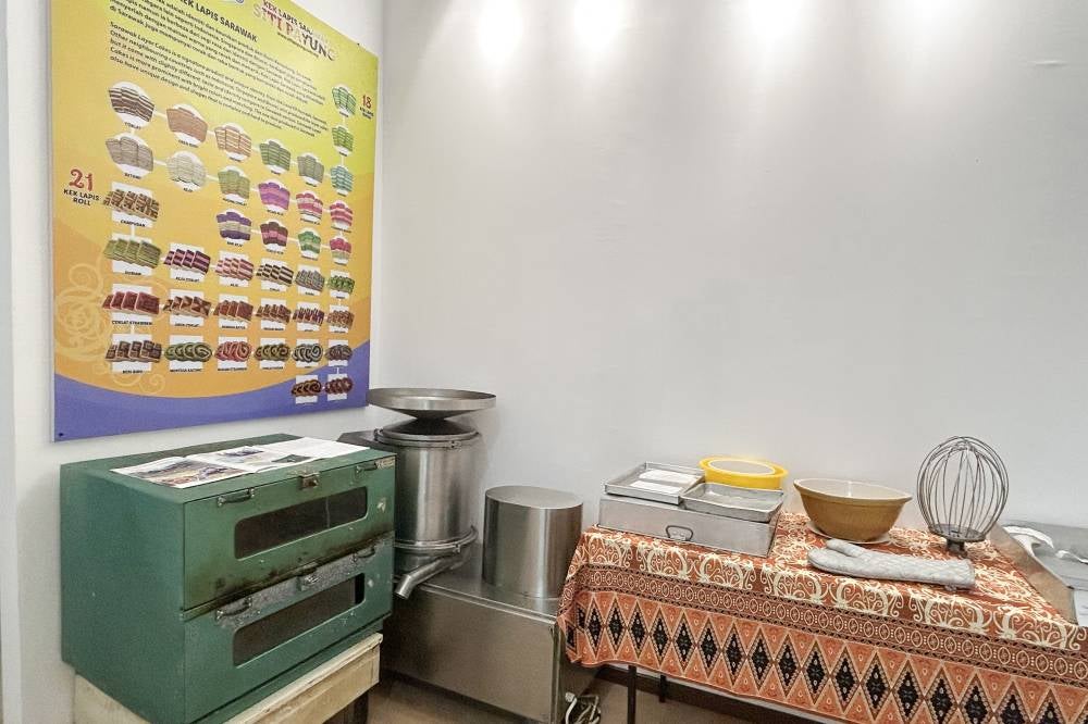 Spanning about 1,800 square feet, the gallery and museum offers more than just a walk through the history and identity of Sarawak layer cakes. - Bernama photo