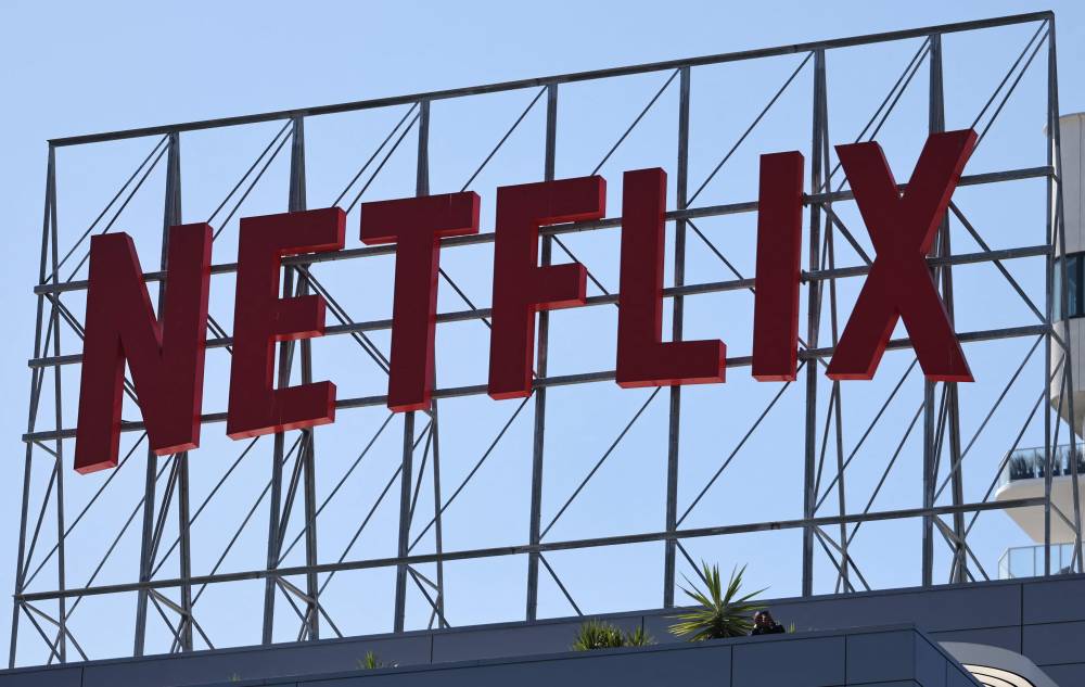 The Netflix logo is displayed above its corporate offices on October 7, 2025 in Los Angeles, California. Elon Musk has urged his followers to cancel their subscriptions to Netflix because of the controversy surrounding the animated show “Dead End: Paranormal Park”. - AFP photo
