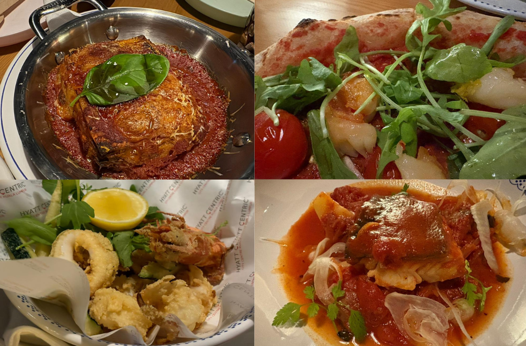Dive into authentic Italian food at Il Forno.