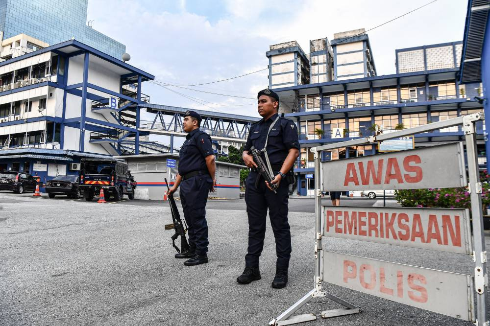 Shahul also suggested that schools consider having policemen stationed on site to ensure safety. Photo for illustrative purposes only. Photo: Bernama FILE PIX