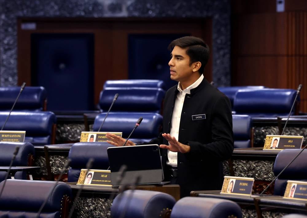 Muar MP Syed Saddiq Syed Abdul Rahman - BERNAMA FILE PIX