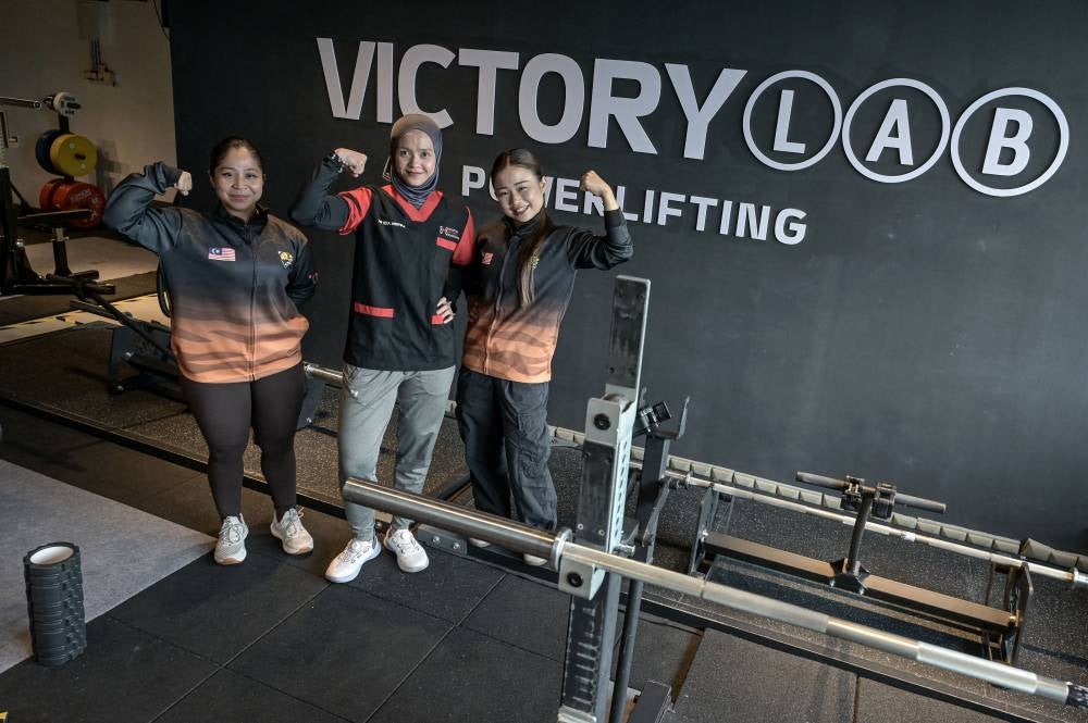 Amirah Nursaidah Amir Hamzah, 38, Dr Izza Arsyika Abdul Rahim, 37 and Nicole Lee Shu Wei, 25. - Bernama photo