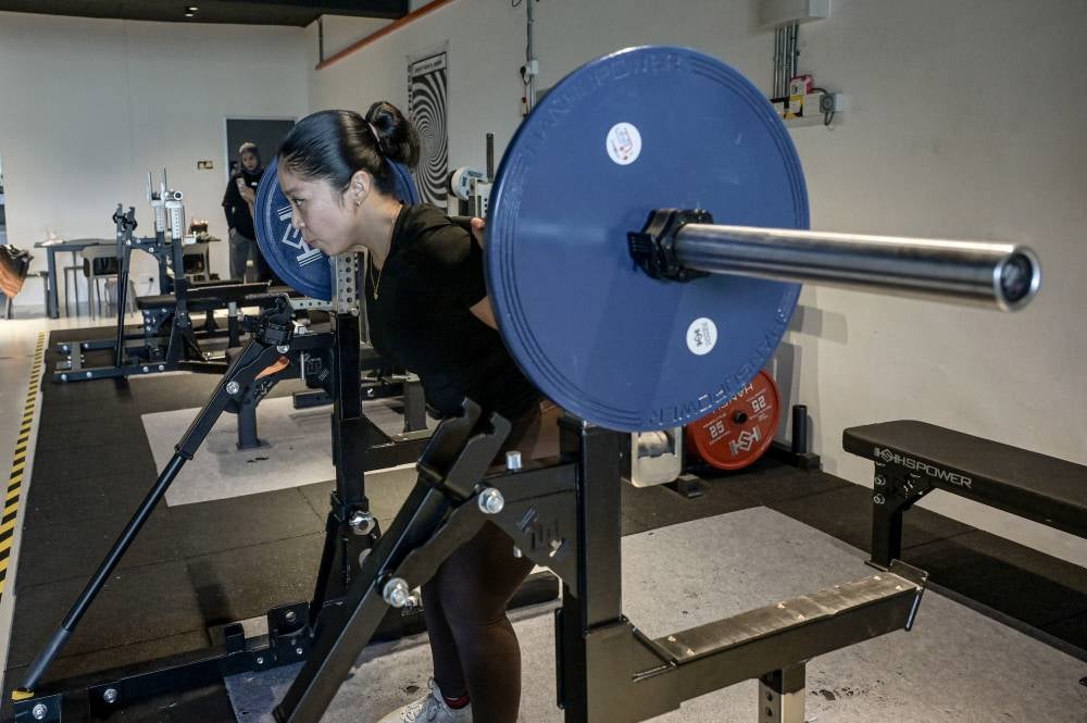 Lee’s journey into powerlifting started at 19, shortly after finishing school in 2016. - Bernama photo