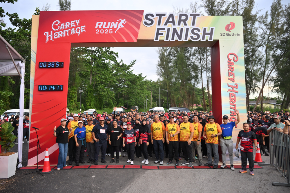 Over 1,100 runners, which included members of the public and SD Guthrie employees, turned Carey Island into a vibrant running trail at the inaugural Carey Heritage Run. The event celebrated community, wellness, and nature, with participants showing up in full force across the 21KM, 10KM, and 5KM categories.