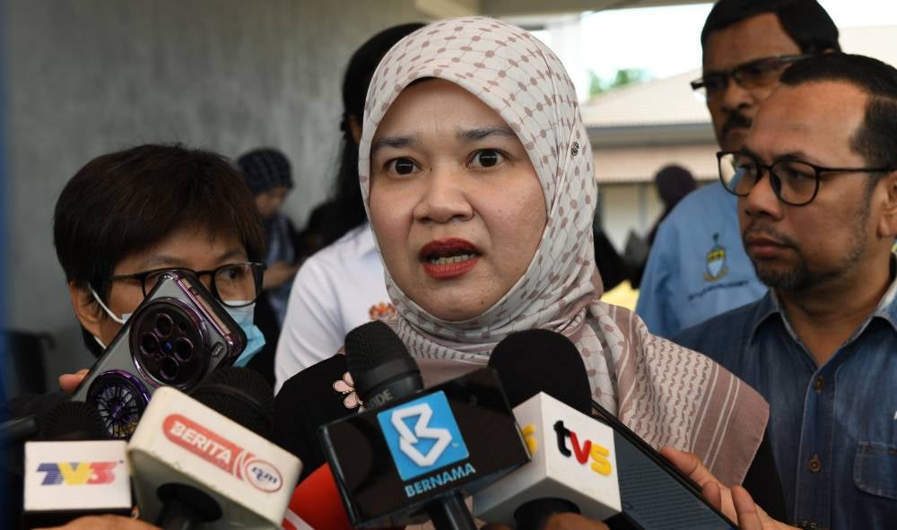 Education Minister Fadhlina Sidek - BERNAMA FILE PIX