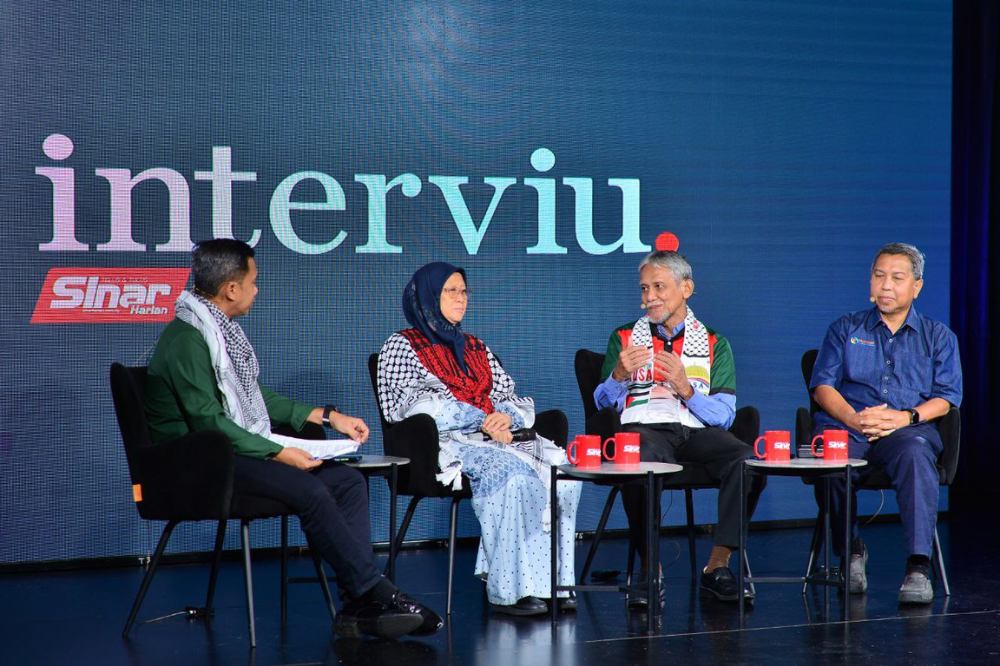 Interviu Misi Flotilla, ‘Mak Online’ & Apa Selepas Ini programme on Wednesday - Photo by Asril Aswandi Shukor/Sinar