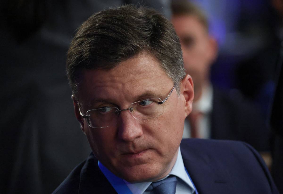 Russia's Deputy Prime Minister Alexander Novak attends a meeting of the World Atomic Week international forum, dedicated to the global nuclear industry, in Moscow on Sept 25, 2025. - (Photo by Evgenia Novozhenina / POOL / AFP)