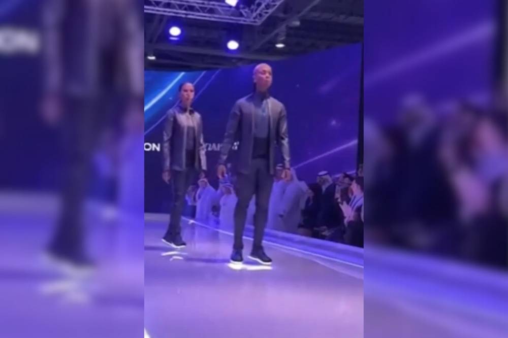 Viral videos of futuristic ‘flying shoes’ called Aerofoot, allegedly from ‘Gitex 2029’ have captivated audiences worldwide, but they are fake. - Photo: X