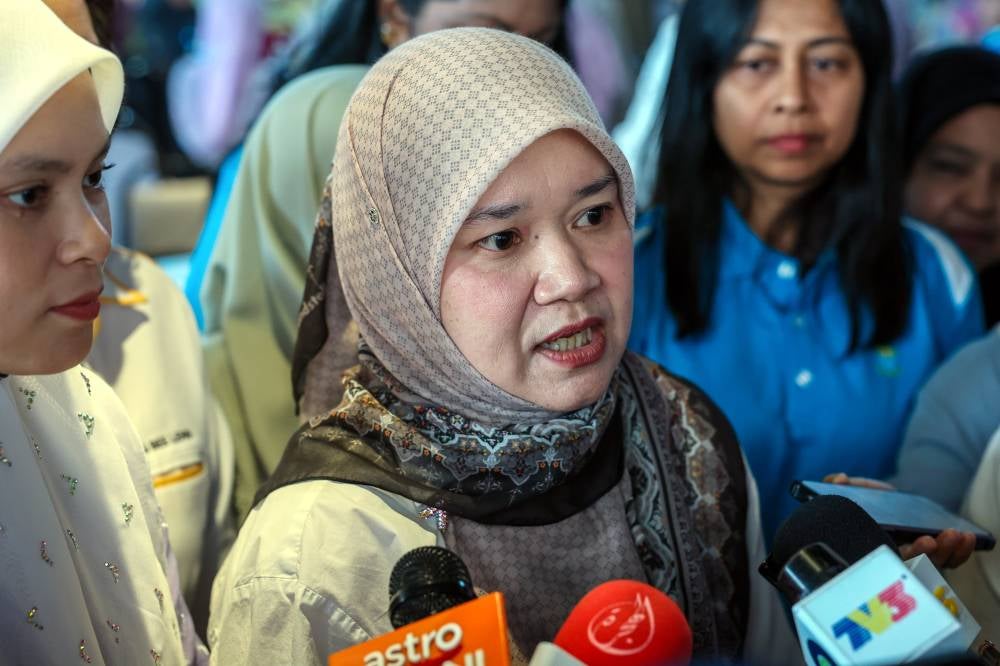 Education Minister Fadhlina Sidek. Bernama FILE PIX