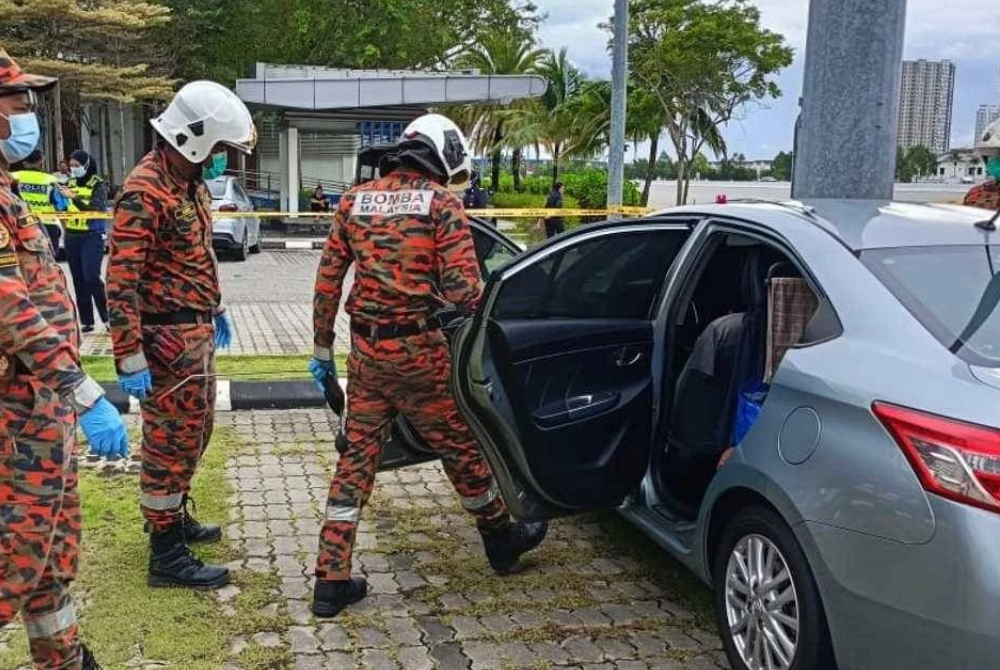 The 43-year-old man was found lying in the driver’s seat and was pronounced dead at the scene by medical personnel. - Photo courtesy of JBPM