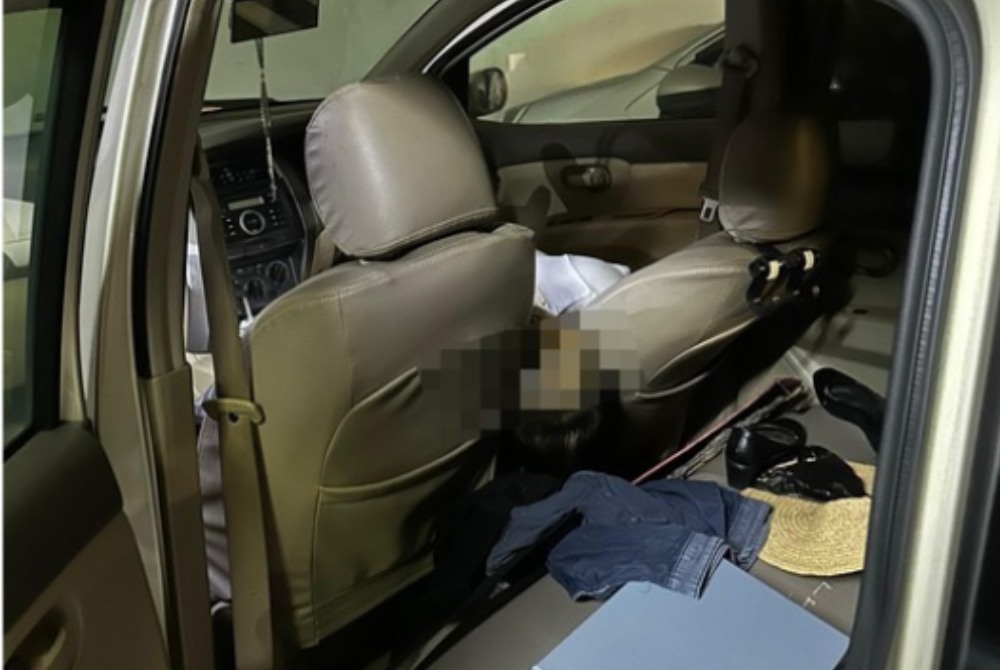 Police said the woman was pronounced dead at the scene by a medical assistant. Photo by Bernama.