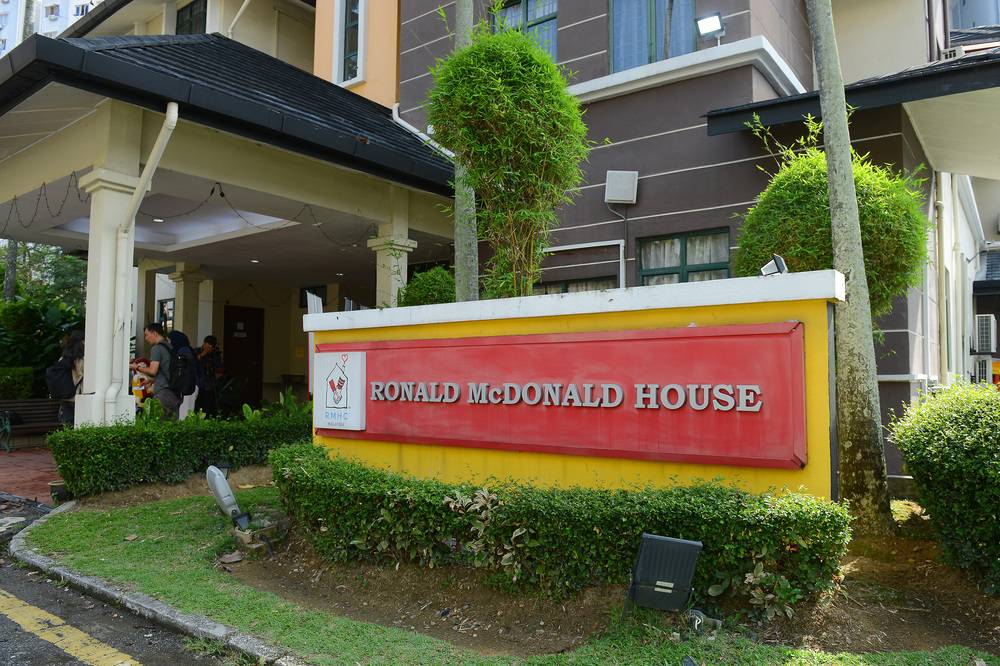 The Ronald McDonald House stands as a sanctuary of hope and compassion for parents facing their child’s illness. - Photo by MOHD HALIM ABDUL WAHID