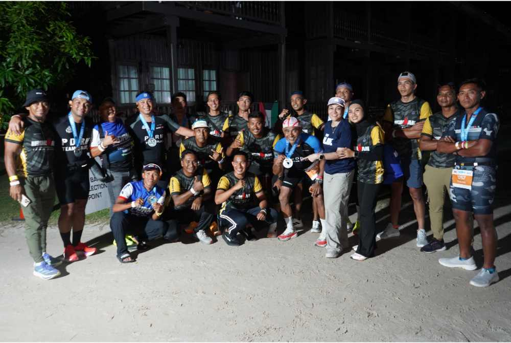 Fadil led a team of 18 officers and personnel from the Royal Malaysia Police (PDRM) in the Ironman Malaysia and Ironman 70.3 Langkawi 2025 championships.