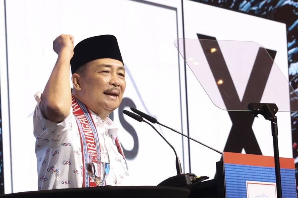 Sabah Chief Minister and GRS chairman Datuk Seri Hajiji Noor - BERNAMA FILE PIX